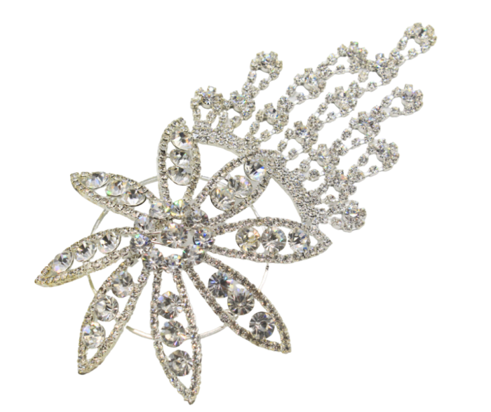 Brosa cu stras pietre din sticla