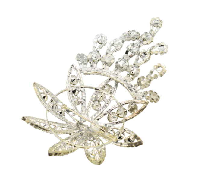 Brosa cu stras pietre din sticla