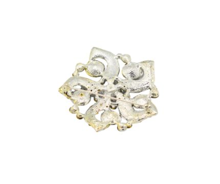 Brosa cu pietre policrome