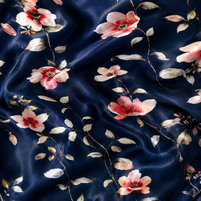 ChatGPT Image 6 iul. 2026, 17_47_00 Material Satin Elastic floral bleumarin - imagine 1
